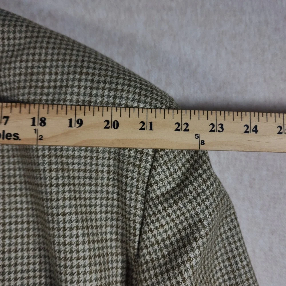 Silk Wool Houndstooth Sport Coat Mens 54T Big Tall Dark Academia Blazer Canada